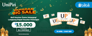 Ramadan Promo dengan UniPin dan Blibli